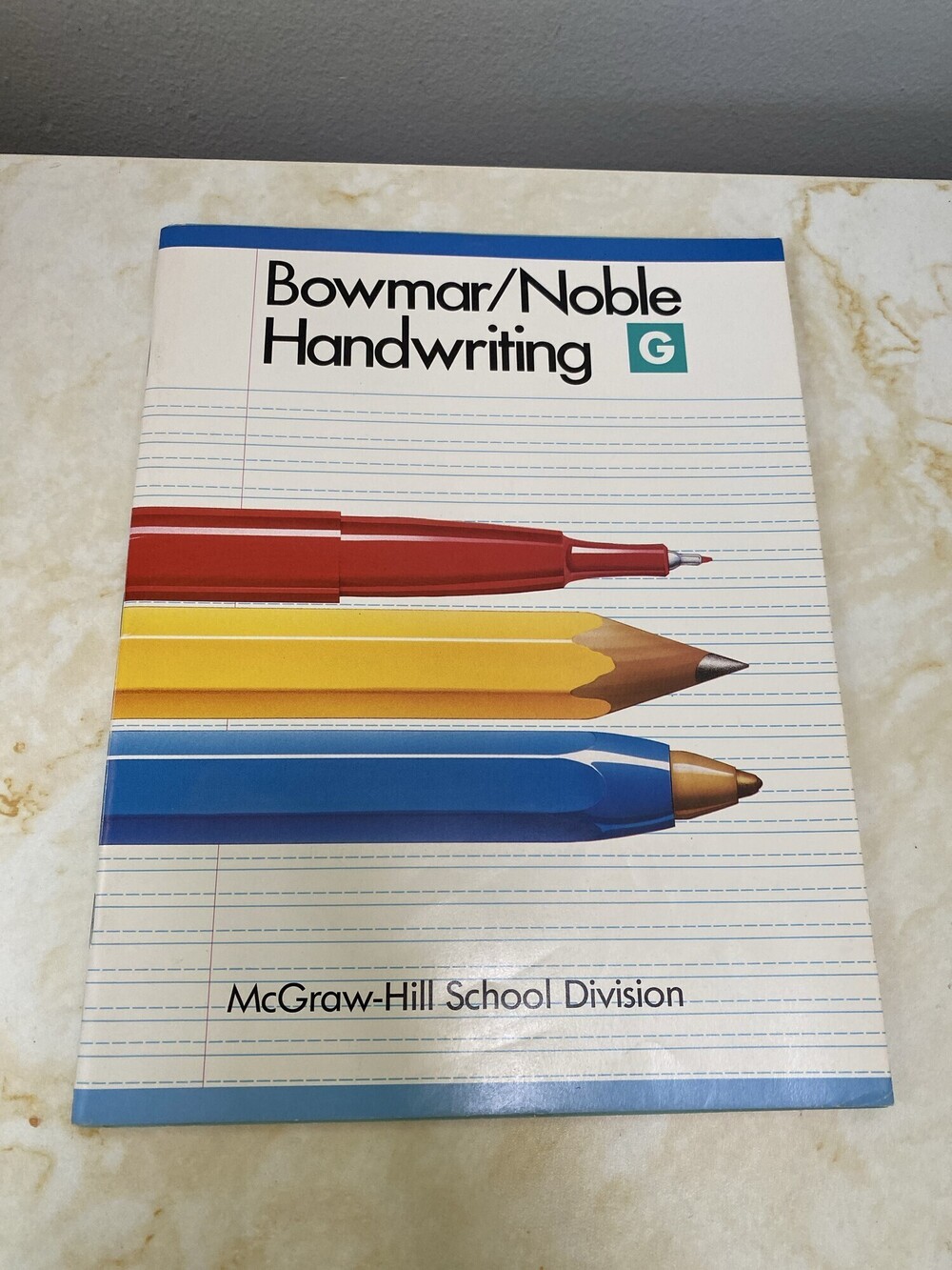 Bowmar Noble Handwriting G McGraw-Hill Student Workbook
